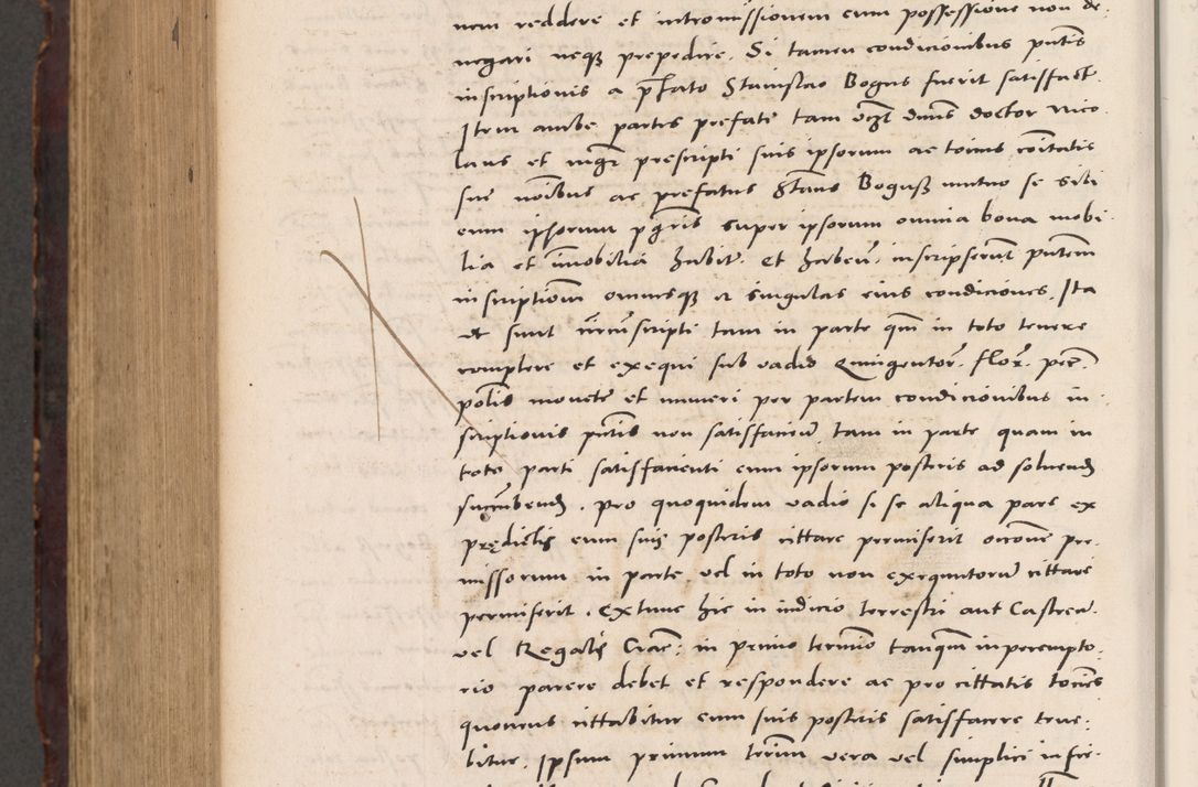 Zdjęcie nr 1084 dla obiektu archiwalnego: Acta actorum causarum, sentenciarum tam diffinitivarum quam interloquutoriarum, decretorum, obligationum, quietationum et constitucionum procuratorum coram reverendo domino Bartholomeo Ganthkowski cancellario Gnesnensi, archidiacono et reverendissimi in Christo patris domini Andree Dei gratia episcopi Cracoviensis vicario in spiritualibus generali Cracoviensi ad annum Domini millesimum quingentesimum quingentesimum secundum, cuius indictio decima, pontificatus Julii pape tercii, annus tercius, foeliciter continuantur.