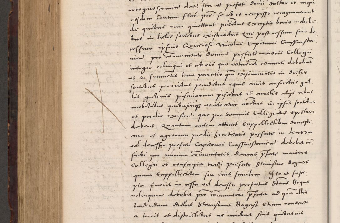 Zdjęcie nr 1080 dla obiektu archiwalnego: Acta actorum causarum, sentenciarum tam diffinitivarum quam interloquutoriarum, decretorum, obligationum, quietationum et constitucionum procuratorum coram reverendo domino Bartholomeo Ganthkowski cancellario Gnesnensi, archidiacono et reverendissimi in Christo patris domini Andree Dei gratia episcopi Cracoviensis vicario in spiritualibus generali Cracoviensi ad annum Domini millesimum quingentesimum quingentesimum secundum, cuius indictio decima, pontificatus Julii pape tercii, annus tercius, foeliciter continuantur.