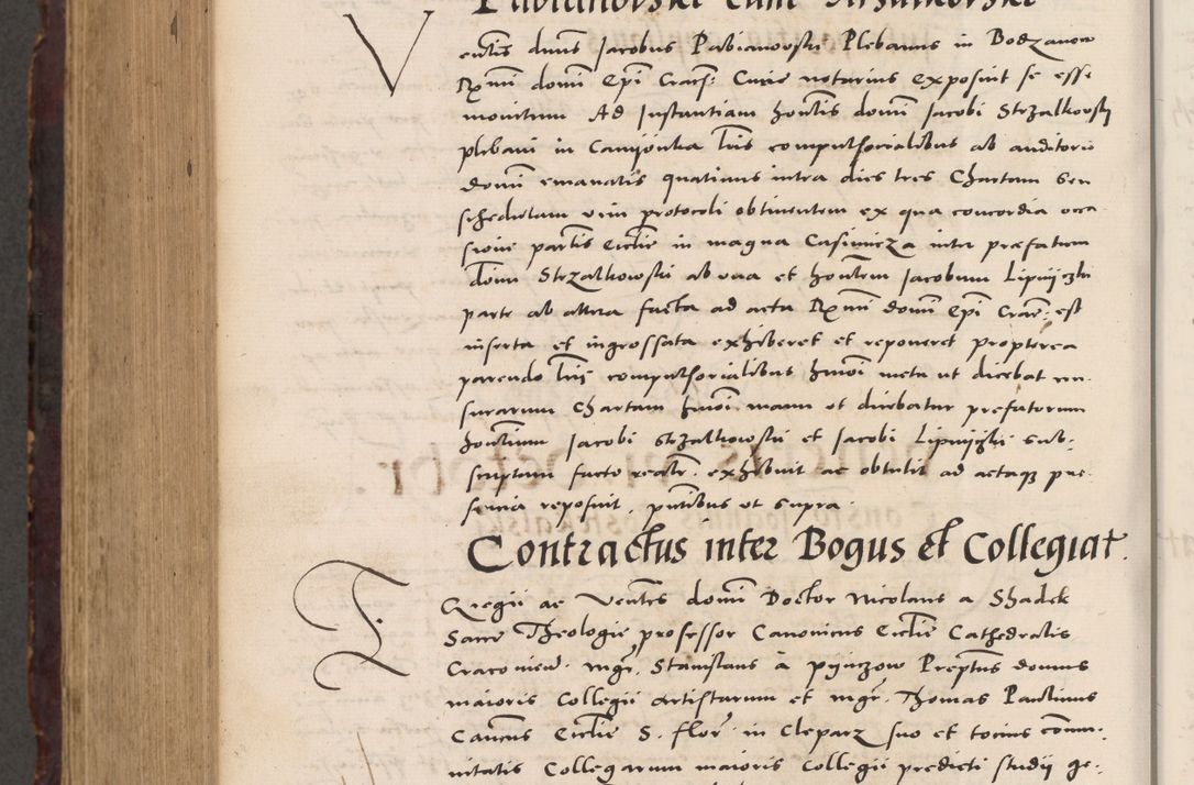 Zdjęcie nr 1078 dla obiektu archiwalnego: Acta actorum causarum, sentenciarum tam diffinitivarum quam interloquutoriarum, decretorum, obligationum, quietationum et constitucionum procuratorum coram reverendo domino Bartholomeo Ganthkowski cancellario Gnesnensi, archidiacono et reverendissimi in Christo patris domini Andree Dei gratia episcopi Cracoviensis vicario in spiritualibus generali Cracoviensi ad annum Domini millesimum quingentesimum quingentesimum secundum, cuius indictio decima, pontificatus Julii pape tercii, annus tercius, foeliciter continuantur.