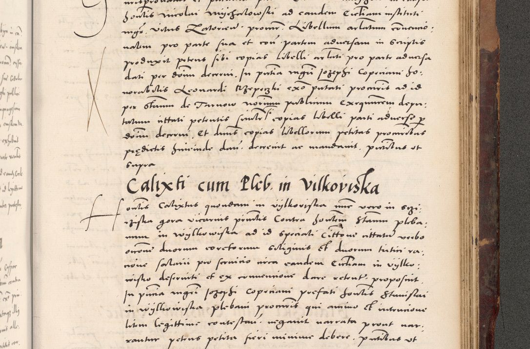 Zdjęcie nr 1071 dla obiektu archiwalnego: Acta actorum causarum, sentenciarum tam diffinitivarum quam interloquutoriarum, decretorum, obligationum, quietationum et constitucionum procuratorum coram reverendo domino Bartholomeo Ganthkowski cancellario Gnesnensi, archidiacono et reverendissimi in Christo patris domini Andree Dei gratia episcopi Cracoviensis vicario in spiritualibus generali Cracoviensi ad annum Domini millesimum quingentesimum quingentesimum secundum, cuius indictio decima, pontificatus Julii pape tercii, annus tercius, foeliciter continuantur.