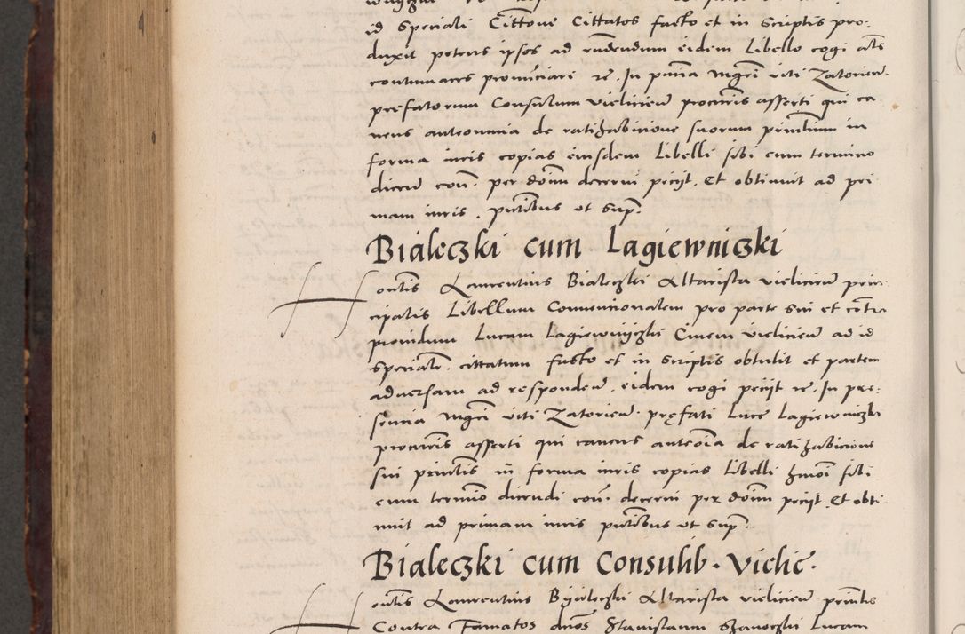 Zdjęcie nr 1072 dla obiektu archiwalnego: Acta actorum causarum, sentenciarum tam diffinitivarum quam interloquutoriarum, decretorum, obligationum, quietationum et constitucionum procuratorum coram reverendo domino Bartholomeo Ganthkowski cancellario Gnesnensi, archidiacono et reverendissimi in Christo patris domini Andree Dei gratia episcopi Cracoviensis vicario in spiritualibus generali Cracoviensi ad annum Domini millesimum quingentesimum quingentesimum secundum, cuius indictio decima, pontificatus Julii pape tercii, annus tercius, foeliciter continuantur.