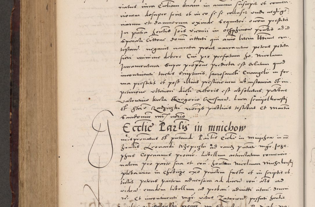 Zdjęcie nr 1064 dla obiektu archiwalnego: Acta actorum causarum, sentenciarum tam diffinitivarum quam interloquutoriarum, decretorum, obligationum, quietationum et constitucionum procuratorum coram reverendo domino Bartholomeo Ganthkowski cancellario Gnesnensi, archidiacono et reverendissimi in Christo patris domini Andree Dei gratia episcopi Cracoviensis vicario in spiritualibus generali Cracoviensi ad annum Domini millesimum quingentesimum quingentesimum secundum, cuius indictio decima, pontificatus Julii pape tercii, annus tercius, foeliciter continuantur.
