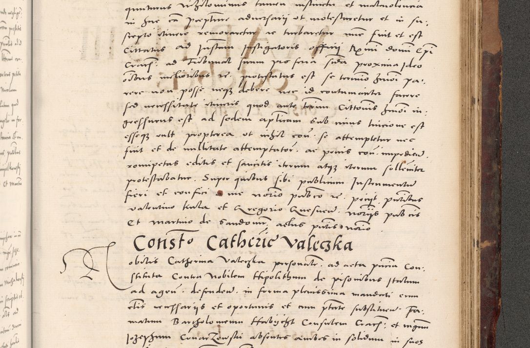 Zdjęcie nr 1065 dla obiektu archiwalnego: Acta actorum causarum, sentenciarum tam diffinitivarum quam interloquutoriarum, decretorum, obligationum, quietationum et constitucionum procuratorum coram reverendo domino Bartholomeo Ganthkowski cancellario Gnesnensi, archidiacono et reverendissimi in Christo patris domini Andree Dei gratia episcopi Cracoviensis vicario in spiritualibus generali Cracoviensi ad annum Domini millesimum quingentesimum quingentesimum secundum, cuius indictio decima, pontificatus Julii pape tercii, annus tercius, foeliciter continuantur.