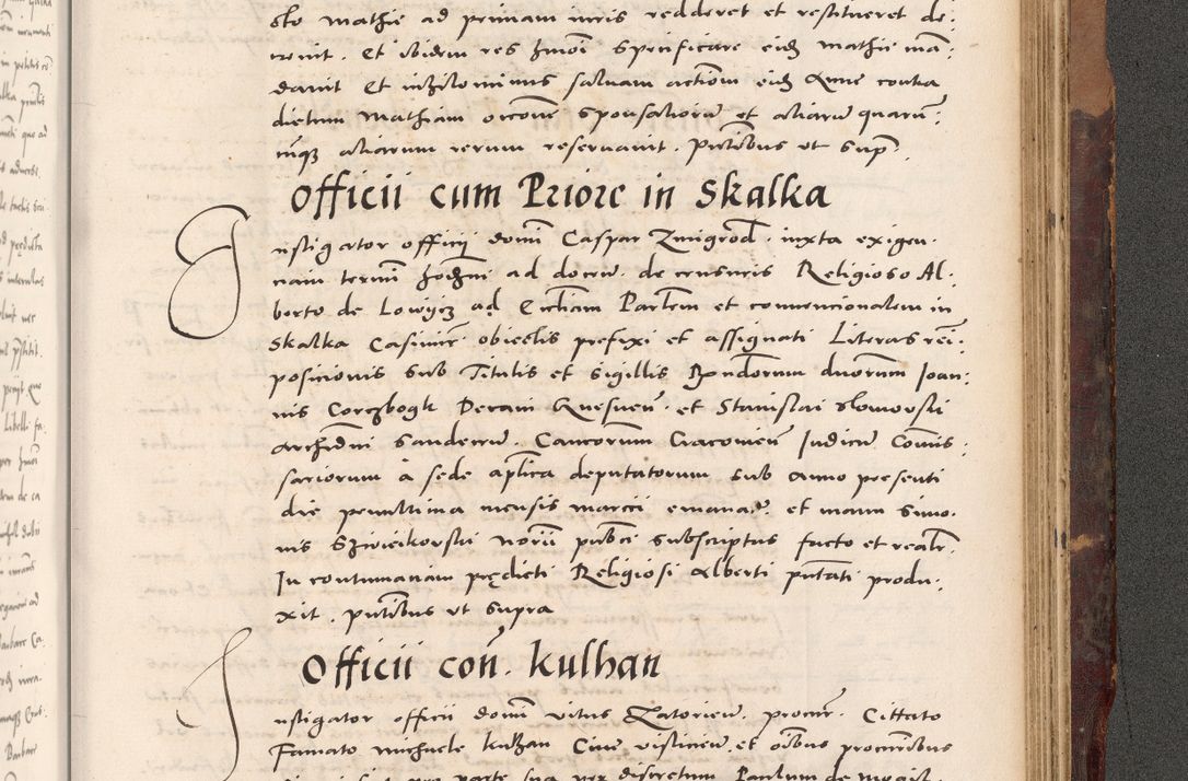 Zdjęcie nr 1061 dla obiektu archiwalnego: Acta actorum causarum, sentenciarum tam diffinitivarum quam interloquutoriarum, decretorum, obligationum, quietationum et constitucionum procuratorum coram reverendo domino Bartholomeo Ganthkowski cancellario Gnesnensi, archidiacono et reverendissimi in Christo patris domini Andree Dei gratia episcopi Cracoviensis vicario in spiritualibus generali Cracoviensi ad annum Domini millesimum quingentesimum quingentesimum secundum, cuius indictio decima, pontificatus Julii pape tercii, annus tercius, foeliciter continuantur.