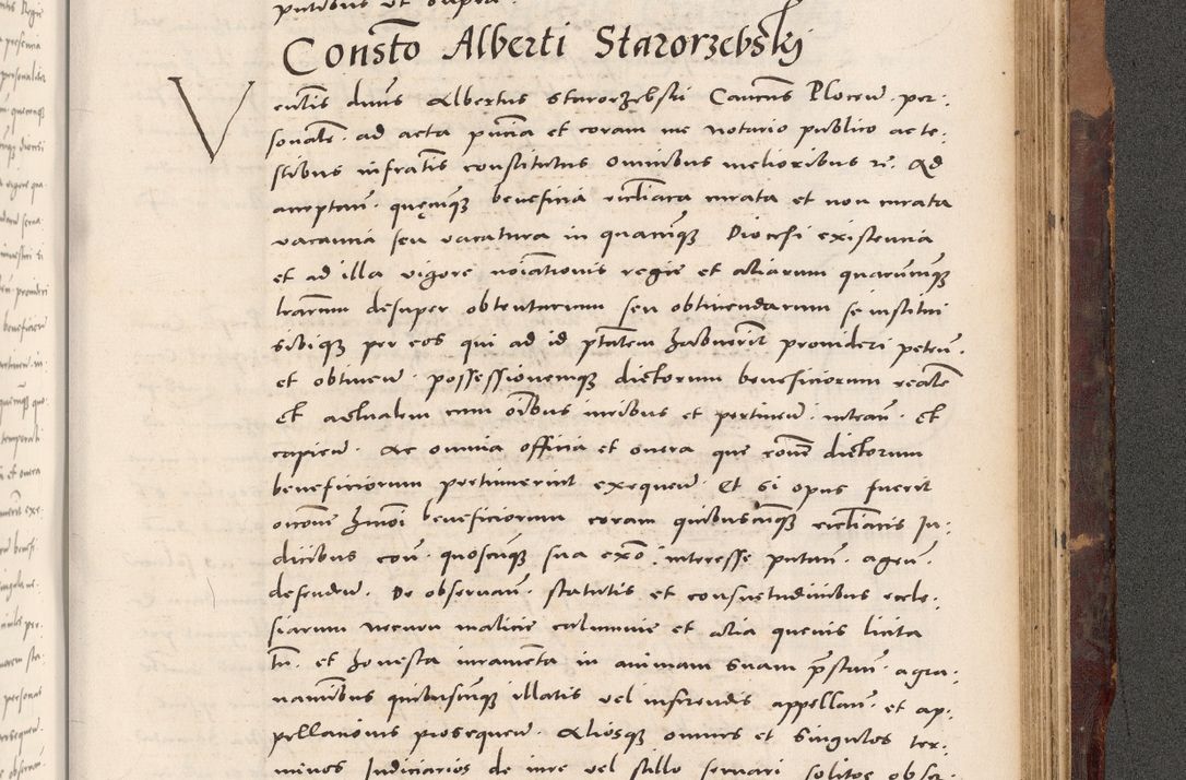 Zdjęcie nr 1047 dla obiektu archiwalnego: Acta actorum causarum, sentenciarum tam diffinitivarum quam interloquutoriarum, decretorum, obligationum, quietationum et constitucionum procuratorum coram reverendo domino Bartholomeo Ganthkowski cancellario Gnesnensi, archidiacono et reverendissimi in Christo patris domini Andree Dei gratia episcopi Cracoviensis vicario in spiritualibus generali Cracoviensi ad annum Domini millesimum quingentesimum quingentesimum secundum, cuius indictio decima, pontificatus Julii pape tercii, annus tercius, foeliciter continuantur.