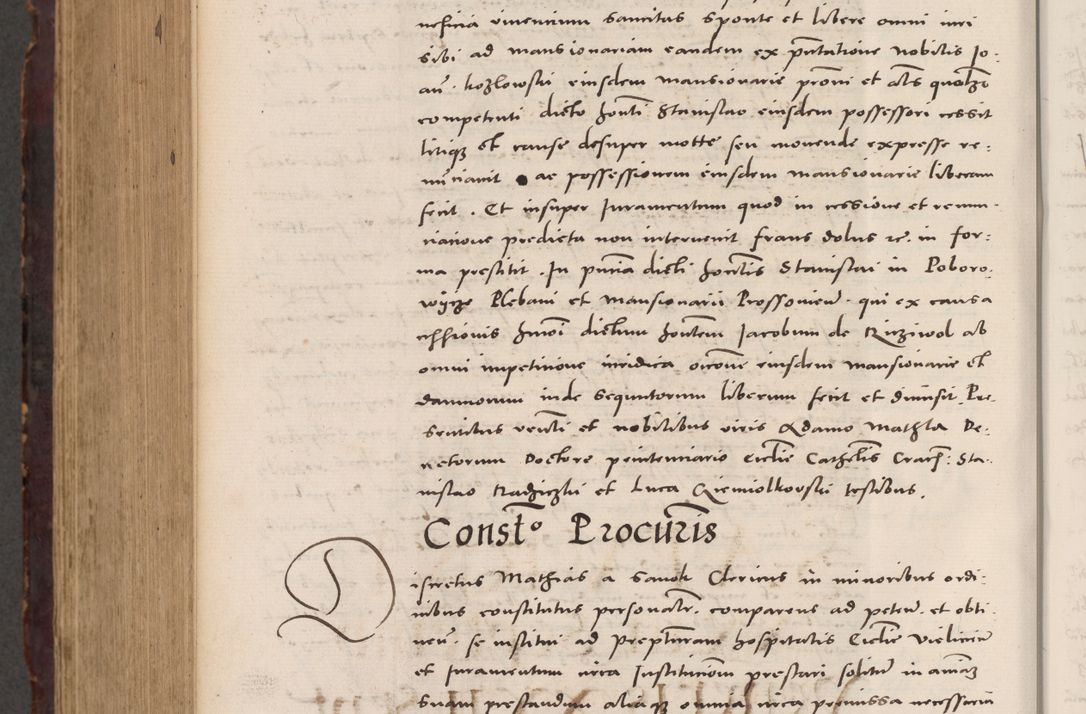 Zdjęcie nr 1044 dla obiektu archiwalnego: Acta actorum causarum, sentenciarum tam diffinitivarum quam interloquutoriarum, decretorum, obligationum, quietationum et constitucionum procuratorum coram reverendo domino Bartholomeo Ganthkowski cancellario Gnesnensi, archidiacono et reverendissimi in Christo patris domini Andree Dei gratia episcopi Cracoviensis vicario in spiritualibus generali Cracoviensi ad annum Domini millesimum quingentesimum quingentesimum secundum, cuius indictio decima, pontificatus Julii pape tercii, annus tercius, foeliciter continuantur.