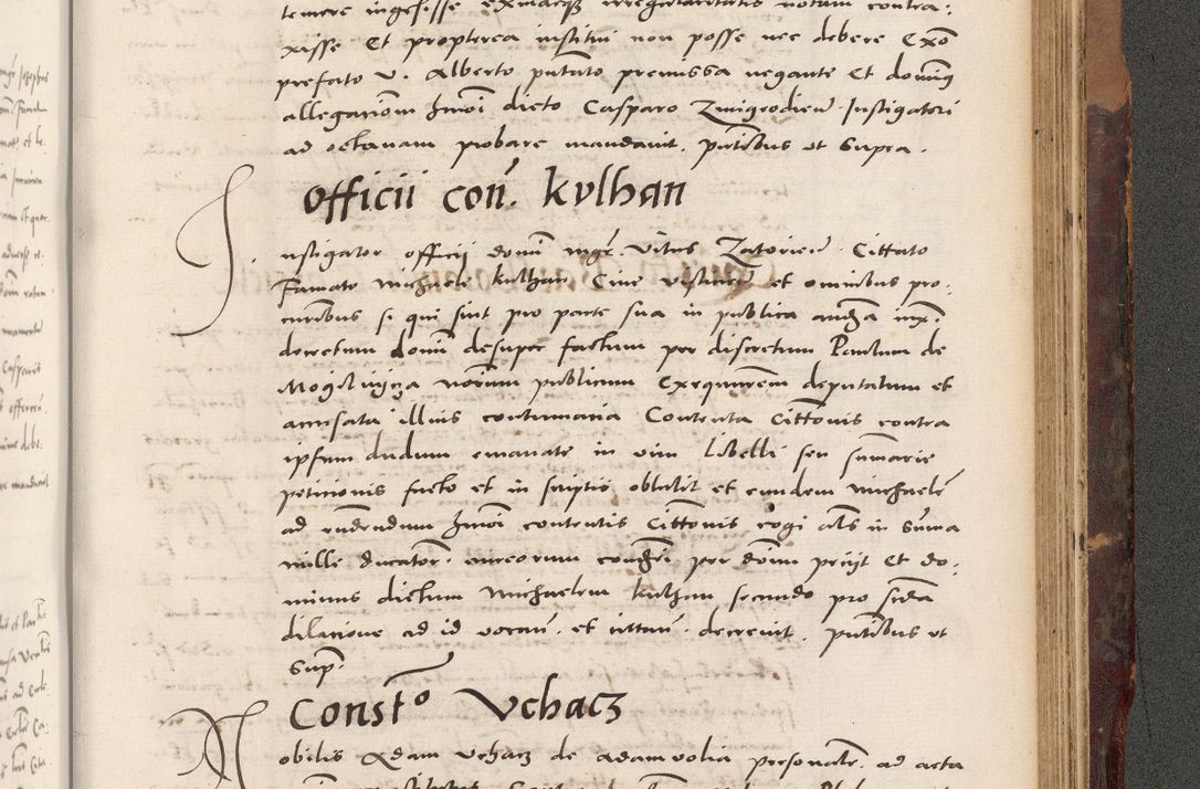 Zdjęcie nr 1039 dla obiektu archiwalnego: Acta actorum causarum, sentenciarum tam diffinitivarum quam interloquutoriarum, decretorum, obligationum, quietationum et constitucionum procuratorum coram reverendo domino Bartholomeo Ganthkowski cancellario Gnesnensi, archidiacono et reverendissimi in Christo patris domini Andree Dei gratia episcopi Cracoviensis vicario in spiritualibus generali Cracoviensi ad annum Domini millesimum quingentesimum quingentesimum secundum, cuius indictio decima, pontificatus Julii pape tercii, annus tercius, foeliciter continuantur.