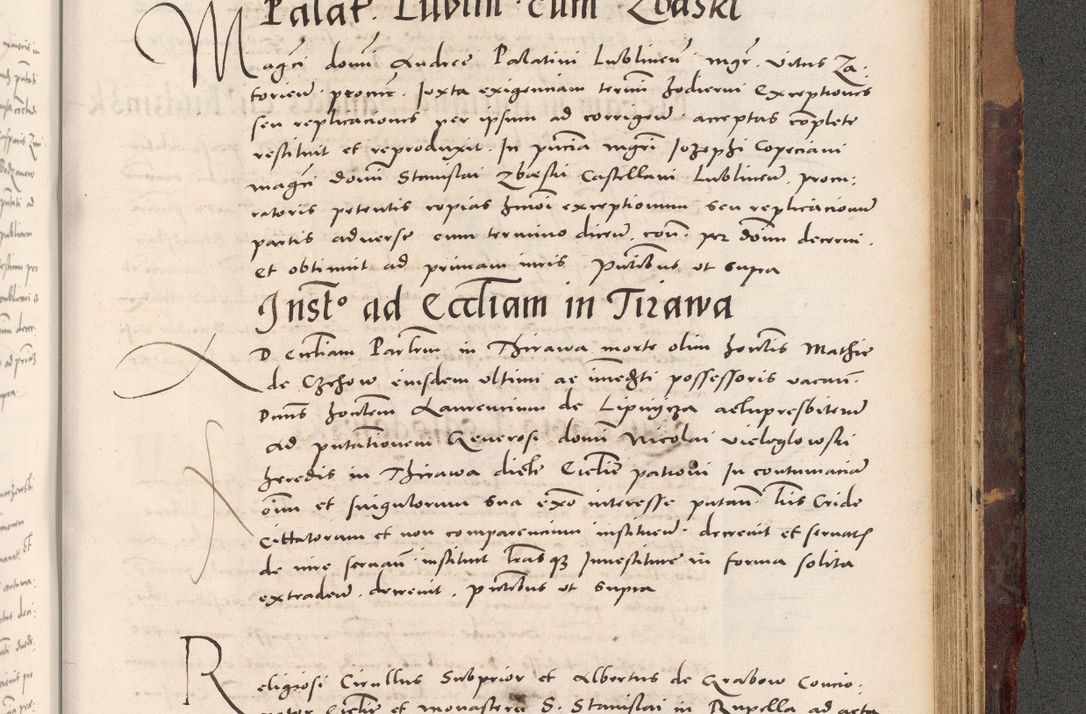 Zdjęcie nr 1031 dla obiektu archiwalnego: Acta actorum causarum, sentenciarum tam diffinitivarum quam interloquutoriarum, decretorum, obligationum, quietationum et constitucionum procuratorum coram reverendo domino Bartholomeo Ganthkowski cancellario Gnesnensi, archidiacono et reverendissimi in Christo patris domini Andree Dei gratia episcopi Cracoviensis vicario in spiritualibus generali Cracoviensi ad annum Domini millesimum quingentesimum quingentesimum secundum, cuius indictio decima, pontificatus Julii pape tercii, annus tercius, foeliciter continuantur.