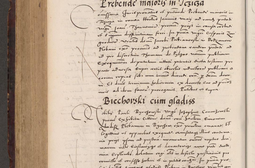 Zdjęcie nr 1030 dla obiektu archiwalnego: Acta actorum causarum, sentenciarum tam diffinitivarum quam interloquutoriarum, decretorum, obligationum, quietationum et constitucionum procuratorum coram reverendo domino Bartholomeo Ganthkowski cancellario Gnesnensi, archidiacono et reverendissimi in Christo patris domini Andree Dei gratia episcopi Cracoviensis vicario in spiritualibus generali Cracoviensi ad annum Domini millesimum quingentesimum quingentesimum secundum, cuius indictio decima, pontificatus Julii pape tercii, annus tercius, foeliciter continuantur.