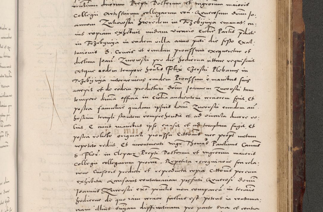 Zdjęcie nr 1029 dla obiektu archiwalnego: Acta actorum causarum, sentenciarum tam diffinitivarum quam interloquutoriarum, decretorum, obligationum, quietationum et constitucionum procuratorum coram reverendo domino Bartholomeo Ganthkowski cancellario Gnesnensi, archidiacono et reverendissimi in Christo patris domini Andree Dei gratia episcopi Cracoviensis vicario in spiritualibus generali Cracoviensi ad annum Domini millesimum quingentesimum quingentesimum secundum, cuius indictio decima, pontificatus Julii pape tercii, annus tercius, foeliciter continuantur.