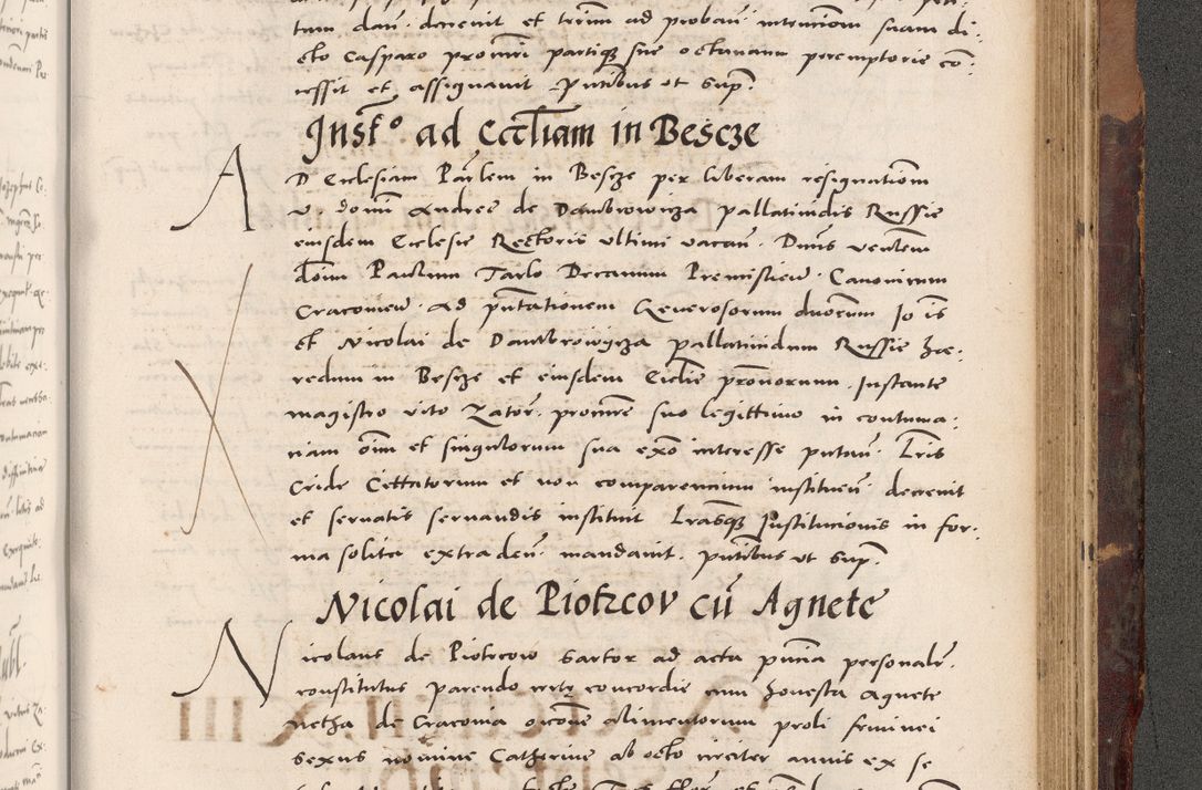 Zdjęcie nr 1025 dla obiektu archiwalnego: Acta actorum causarum, sentenciarum tam diffinitivarum quam interloquutoriarum, decretorum, obligationum, quietationum et constitucionum procuratorum coram reverendo domino Bartholomeo Ganthkowski cancellario Gnesnensi, archidiacono et reverendissimi in Christo patris domini Andree Dei gratia episcopi Cracoviensis vicario in spiritualibus generali Cracoviensi ad annum Domini millesimum quingentesimum quingentesimum secundum, cuius indictio decima, pontificatus Julii pape tercii, annus tercius, foeliciter continuantur.