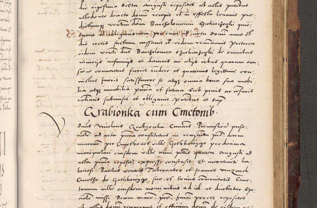 Zdjęcie nr 1017 dla obiektu archiwalnego: Acta actorum causarum, sentenciarum tam diffinitivarum quam interloquutoriarum, decretorum, obligationum, quietationum et constitucionum procuratorum coram reverendo domino Bartholomeo Ganthkowski cancellario Gnesnensi, archidiacono et reverendissimi in Christo patris domini Andree Dei gratia episcopi Cracoviensis vicario in spiritualibus generali Cracoviensi ad annum Domini millesimum quingentesimum quingentesimum secundum, cuius indictio decima, pontificatus Julii pape tercii, annus tercius, foeliciter continuantur.