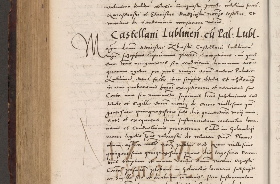 Zdjęcie nr 1012 dla obiektu archiwalnego: Acta actorum causarum, sentenciarum tam diffinitivarum quam interloquutoriarum, decretorum, obligationum, quietationum et constitucionum procuratorum coram reverendo domino Bartholomeo Ganthkowski cancellario Gnesnensi, archidiacono et reverendissimi in Christo patris domini Andree Dei gratia episcopi Cracoviensis vicario in spiritualibus generali Cracoviensi ad annum Domini millesimum quingentesimum quingentesimum secundum, cuius indictio decima, pontificatus Julii pape tercii, annus tercius, foeliciter continuantur.