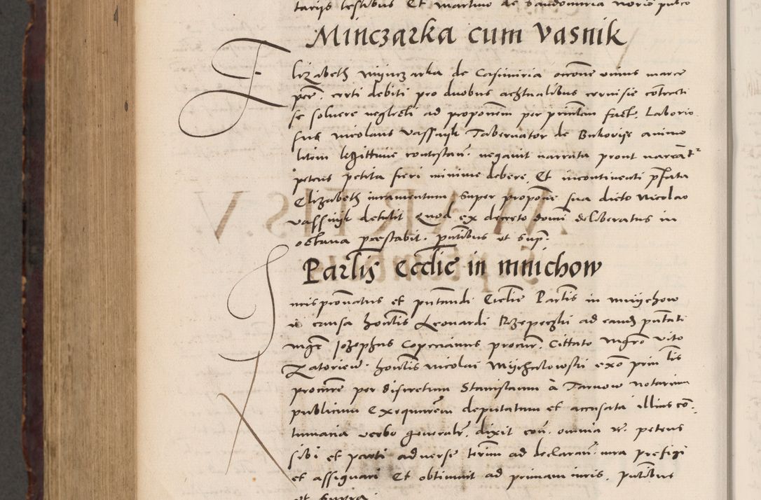 Zdjęcie nr 1010 dla obiektu archiwalnego: Acta actorum causarum, sentenciarum tam diffinitivarum quam interloquutoriarum, decretorum, obligationum, quietationum et constitucionum procuratorum coram reverendo domino Bartholomeo Ganthkowski cancellario Gnesnensi, archidiacono et reverendissimi in Christo patris domini Andree Dei gratia episcopi Cracoviensis vicario in spiritualibus generali Cracoviensi ad annum Domini millesimum quingentesimum quingentesimum secundum, cuius indictio decima, pontificatus Julii pape tercii, annus tercius, foeliciter continuantur.