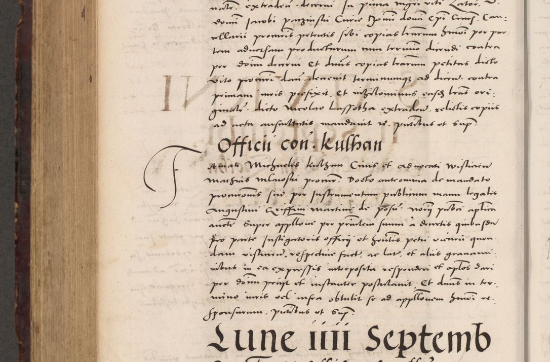 Zdjęcie nr 1008 dla obiektu archiwalnego: Acta actorum causarum, sentenciarum tam diffinitivarum quam interloquutoriarum, decretorum, obligationum, quietationum et constitucionum procuratorum coram reverendo domino Bartholomeo Ganthkowski cancellario Gnesnensi, archidiacono et reverendissimi in Christo patris domini Andree Dei gratia episcopi Cracoviensis vicario in spiritualibus generali Cracoviensi ad annum Domini millesimum quingentesimum quingentesimum secundum, cuius indictio decima, pontificatus Julii pape tercii, annus tercius, foeliciter continuantur.