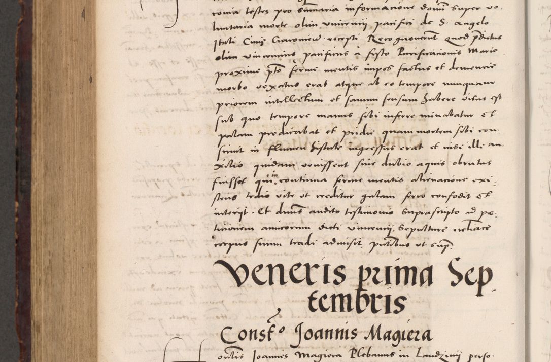 Zdjęcie nr 1004 dla obiektu archiwalnego: Acta actorum causarum, sentenciarum tam diffinitivarum quam interloquutoriarum, decretorum, obligationum, quietationum et constitucionum procuratorum coram reverendo domino Bartholomeo Ganthkowski cancellario Gnesnensi, archidiacono et reverendissimi in Christo patris domini Andree Dei gratia episcopi Cracoviensis vicario in spiritualibus generali Cracoviensi ad annum Domini millesimum quingentesimum quingentesimum secundum, cuius indictio decima, pontificatus Julii pape tercii, annus tercius, foeliciter continuantur.