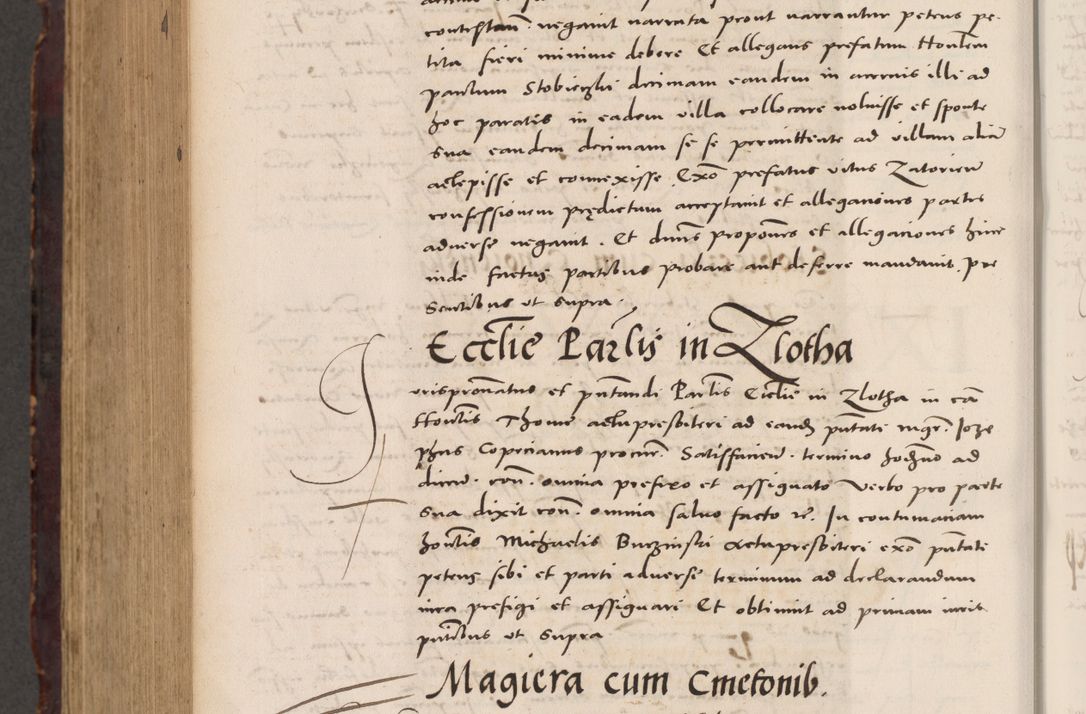 Zdjęcie nr 1002 dla obiektu archiwalnego: Acta actorum causarum, sentenciarum tam diffinitivarum quam interloquutoriarum, decretorum, obligationum, quietationum et constitucionum procuratorum coram reverendo domino Bartholomeo Ganthkowski cancellario Gnesnensi, archidiacono et reverendissimi in Christo patris domini Andree Dei gratia episcopi Cracoviensis vicario in spiritualibus generali Cracoviensi ad annum Domini millesimum quingentesimum quingentesimum secundum, cuius indictio decima, pontificatus Julii pape tercii, annus tercius, foeliciter continuantur.