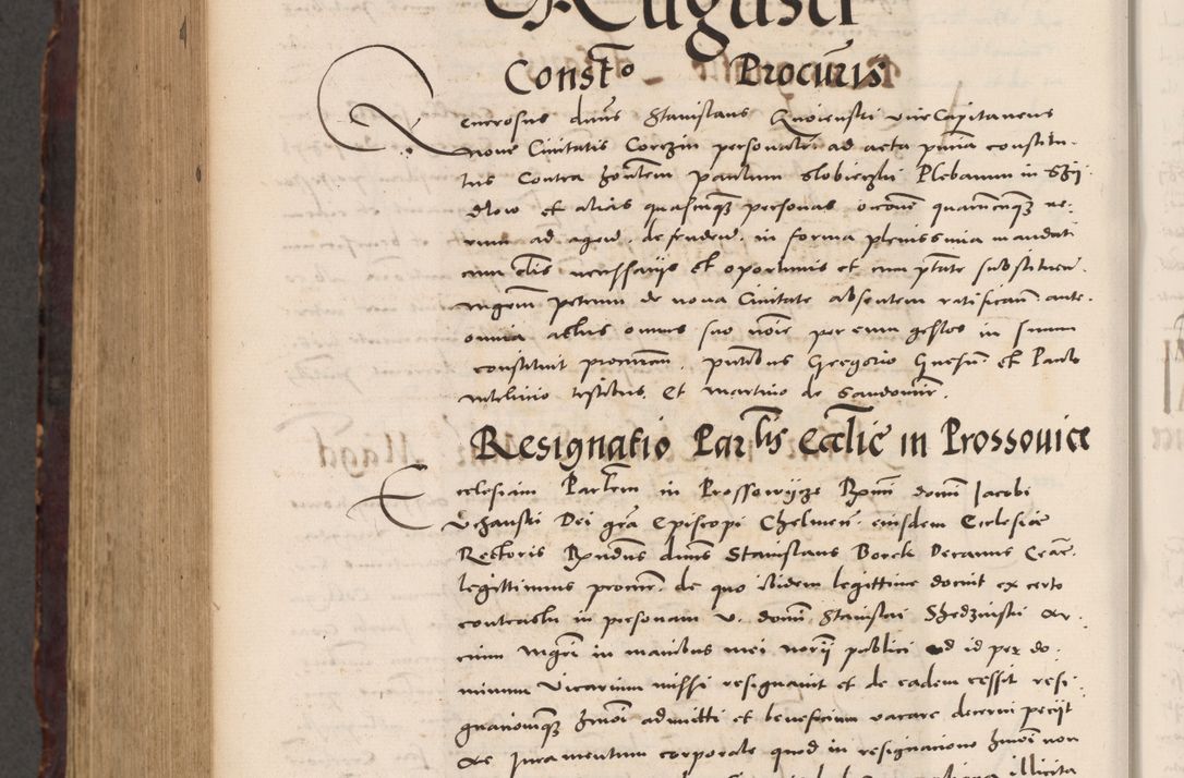 Zdjęcie nr 998 dla obiektu archiwalnego: Acta actorum causarum, sentenciarum tam diffinitivarum quam interloquutoriarum, decretorum, obligationum, quietationum et constitucionum procuratorum coram reverendo domino Bartholomeo Ganthkowski cancellario Gnesnensi, archidiacono et reverendissimi in Christo patris domini Andree Dei gratia episcopi Cracoviensis vicario in spiritualibus generali Cracoviensi ad annum Domini millesimum quingentesimum quingentesimum secundum, cuius indictio decima, pontificatus Julii pape tercii, annus tercius, foeliciter continuantur.