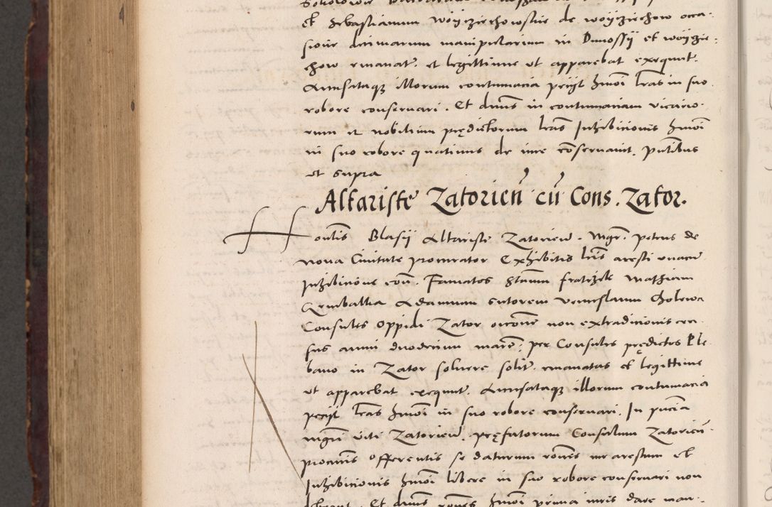 Zdjęcie nr 990 dla obiektu archiwalnego: Acta actorum causarum, sentenciarum tam diffinitivarum quam interloquutoriarum, decretorum, obligationum, quietationum et constitucionum procuratorum coram reverendo domino Bartholomeo Ganthkowski cancellario Gnesnensi, archidiacono et reverendissimi in Christo patris domini Andree Dei gratia episcopi Cracoviensis vicario in spiritualibus generali Cracoviensi ad annum Domini millesimum quingentesimum quingentesimum secundum, cuius indictio decima, pontificatus Julii pape tercii, annus tercius, foeliciter continuantur.