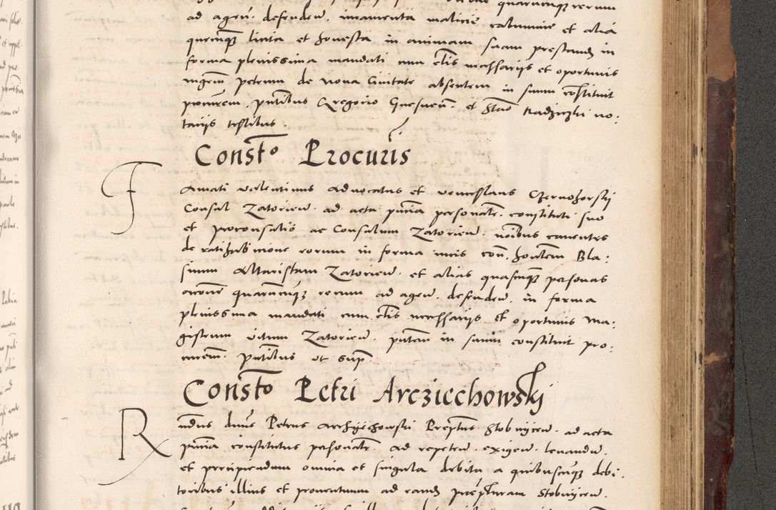 Zdjęcie nr 983 dla obiektu archiwalnego: Acta actorum causarum, sentenciarum tam diffinitivarum quam interloquutoriarum, decretorum, obligationum, quietationum et constitucionum procuratorum coram reverendo domino Bartholomeo Ganthkowski cancellario Gnesnensi, archidiacono et reverendissimi in Christo patris domini Andree Dei gratia episcopi Cracoviensis vicario in spiritualibus generali Cracoviensi ad annum Domini millesimum quingentesimum quingentesimum secundum, cuius indictio decima, pontificatus Julii pape tercii, annus tercius, foeliciter continuantur.
