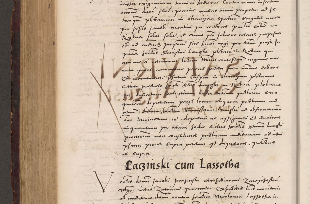 Zdjęcie nr 986 dla obiektu archiwalnego: Acta actorum causarum, sentenciarum tam diffinitivarum quam interloquutoriarum, decretorum, obligationum, quietationum et constitucionum procuratorum coram reverendo domino Bartholomeo Ganthkowski cancellario Gnesnensi, archidiacono et reverendissimi in Christo patris domini Andree Dei gratia episcopi Cracoviensis vicario in spiritualibus generali Cracoviensi ad annum Domini millesimum quingentesimum quingentesimum secundum, cuius indictio decima, pontificatus Julii pape tercii, annus tercius, foeliciter continuantur.
