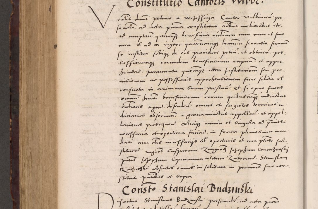 Zdjęcie nr 976 dla obiektu archiwalnego: Acta actorum causarum, sentenciarum tam diffinitivarum quam interloquutoriarum, decretorum, obligationum, quietationum et constitucionum procuratorum coram reverendo domino Bartholomeo Ganthkowski cancellario Gnesnensi, archidiacono et reverendissimi in Christo patris domini Andree Dei gratia episcopi Cracoviensis vicario in spiritualibus generali Cracoviensi ad annum Domini millesimum quingentesimum quingentesimum secundum, cuius indictio decima, pontificatus Julii pape tercii, annus tercius, foeliciter continuantur.