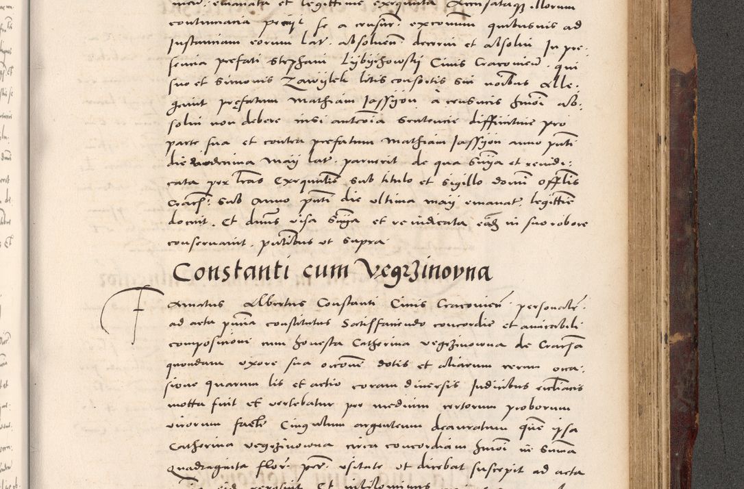 Zdjęcie nr 979 dla obiektu archiwalnego: Acta actorum causarum, sentenciarum tam diffinitivarum quam interloquutoriarum, decretorum, obligationum, quietationum et constitucionum procuratorum coram reverendo domino Bartholomeo Ganthkowski cancellario Gnesnensi, archidiacono et reverendissimi in Christo patris domini Andree Dei gratia episcopi Cracoviensis vicario in spiritualibus generali Cracoviensi ad annum Domini millesimum quingentesimum quingentesimum secundum, cuius indictio decima, pontificatus Julii pape tercii, annus tercius, foeliciter continuantur.