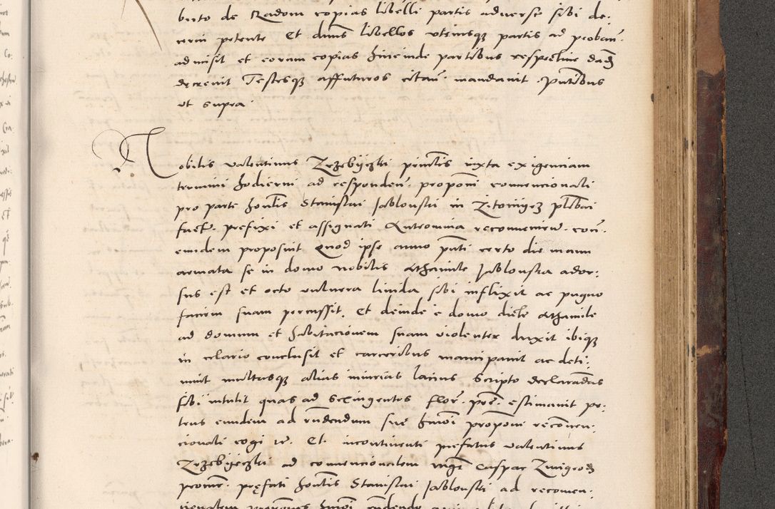 Zdjęcie nr 975 dla obiektu archiwalnego: Acta actorum causarum, sentenciarum tam diffinitivarum quam interloquutoriarum, decretorum, obligationum, quietationum et constitucionum procuratorum coram reverendo domino Bartholomeo Ganthkowski cancellario Gnesnensi, archidiacono et reverendissimi in Christo patris domini Andree Dei gratia episcopi Cracoviensis vicario in spiritualibus generali Cracoviensi ad annum Domini millesimum quingentesimum quingentesimum secundum, cuius indictio decima, pontificatus Julii pape tercii, annus tercius, foeliciter continuantur.