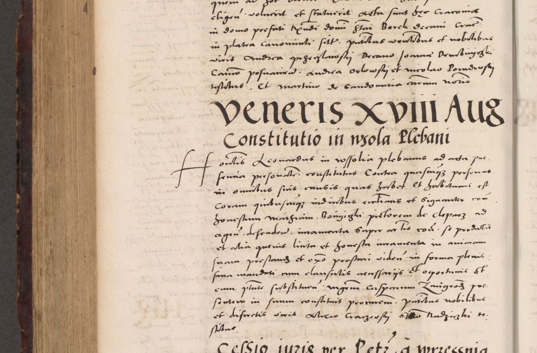 Zdjęcie nr 972 dla obiektu archiwalnego: Acta actorum causarum, sentenciarum tam diffinitivarum quam interloquutoriarum, decretorum, obligationum, quietationum et constitucionum procuratorum coram reverendo domino Bartholomeo Ganthkowski cancellario Gnesnensi, archidiacono et reverendissimi in Christo patris domini Andree Dei gratia episcopi Cracoviensis vicario in spiritualibus generali Cracoviensi ad annum Domini millesimum quingentesimum quingentesimum secundum, cuius indictio decima, pontificatus Julii pape tercii, annus tercius, foeliciter continuantur.