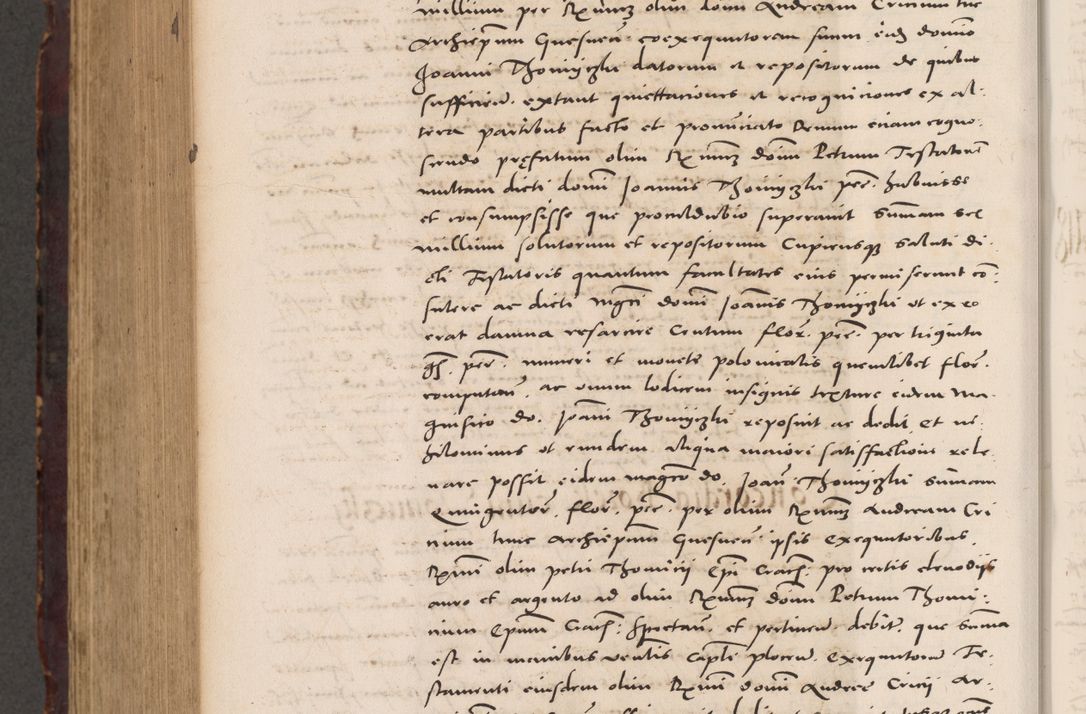 Zdjęcie nr 970 dla obiektu archiwalnego: Acta actorum causarum, sentenciarum tam diffinitivarum quam interloquutoriarum, decretorum, obligationum, quietationum et constitucionum procuratorum coram reverendo domino Bartholomeo Ganthkowski cancellario Gnesnensi, archidiacono et reverendissimi in Christo patris domini Andree Dei gratia episcopi Cracoviensis vicario in spiritualibus generali Cracoviensi ad annum Domini millesimum quingentesimum quingentesimum secundum, cuius indictio decima, pontificatus Julii pape tercii, annus tercius, foeliciter continuantur.