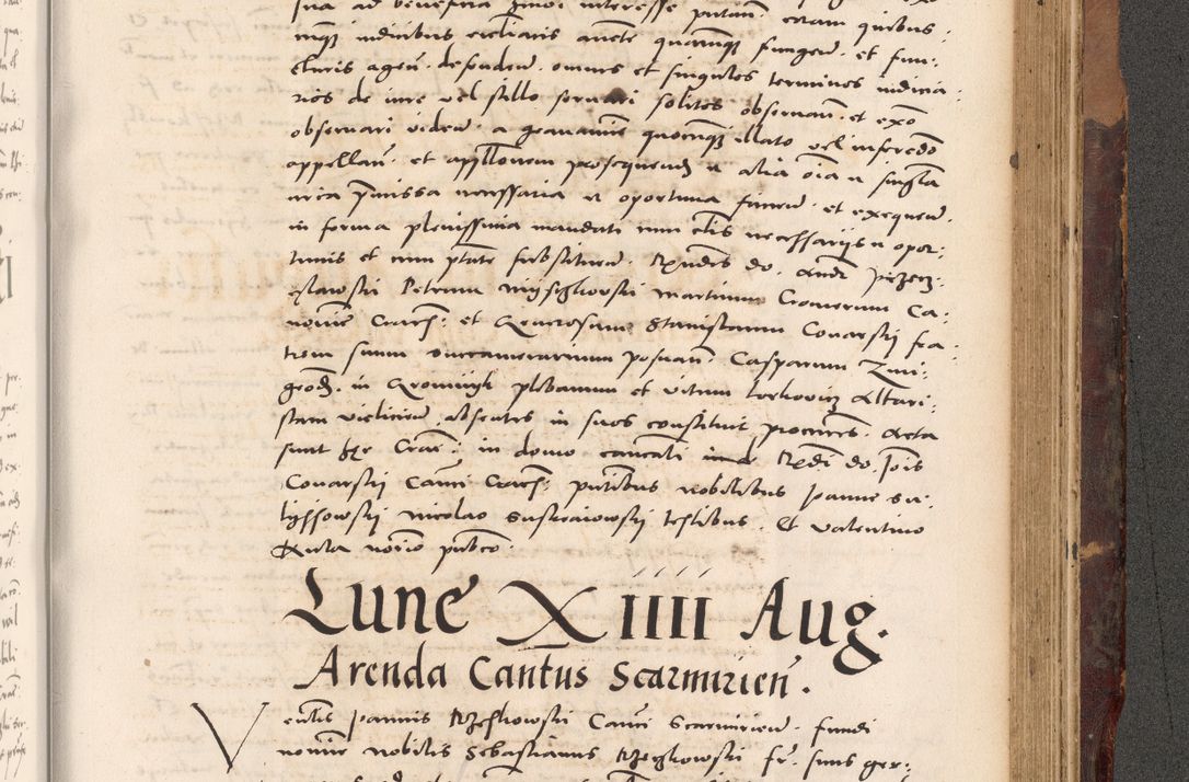 Zdjęcie nr 963 dla obiektu archiwalnego: Acta actorum causarum, sentenciarum tam diffinitivarum quam interloquutoriarum, decretorum, obligationum, quietationum et constitucionum procuratorum coram reverendo domino Bartholomeo Ganthkowski cancellario Gnesnensi, archidiacono et reverendissimi in Christo patris domini Andree Dei gratia episcopi Cracoviensis vicario in spiritualibus generali Cracoviensi ad annum Domini millesimum quingentesimum quingentesimum secundum, cuius indictio decima, pontificatus Julii pape tercii, annus tercius, foeliciter continuantur.