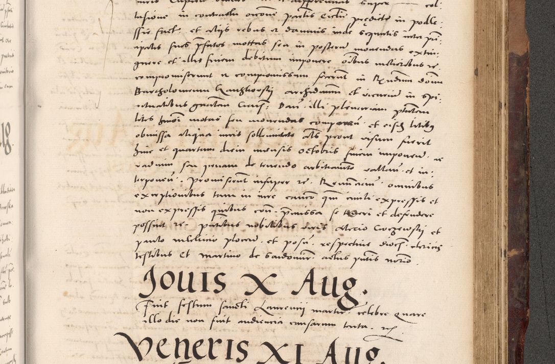 Zdjęcie nr 959 dla obiektu archiwalnego: Acta actorum causarum, sentenciarum tam diffinitivarum quam interloquutoriarum, decretorum, obligationum, quietationum et constitucionum procuratorum coram reverendo domino Bartholomeo Ganthkowski cancellario Gnesnensi, archidiacono et reverendissimi in Christo patris domini Andree Dei gratia episcopi Cracoviensis vicario in spiritualibus generali Cracoviensi ad annum Domini millesimum quingentesimum quingentesimum secundum, cuius indictio decima, pontificatus Julii pape tercii, annus tercius, foeliciter continuantur.