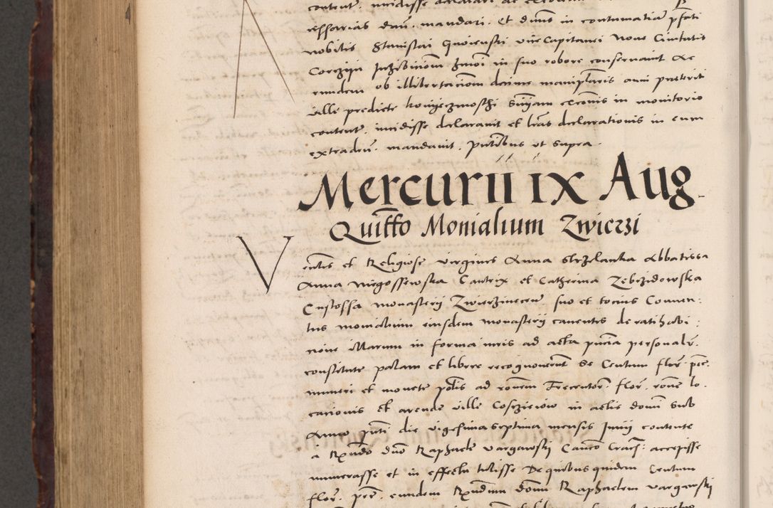Zdjęcie nr 958 dla obiektu archiwalnego: Acta actorum causarum, sentenciarum tam diffinitivarum quam interloquutoriarum, decretorum, obligationum, quietationum et constitucionum procuratorum coram reverendo domino Bartholomeo Ganthkowski cancellario Gnesnensi, archidiacono et reverendissimi in Christo patris domini Andree Dei gratia episcopi Cracoviensis vicario in spiritualibus generali Cracoviensi ad annum Domini millesimum quingentesimum quingentesimum secundum, cuius indictio decima, pontificatus Julii pape tercii, annus tercius, foeliciter continuantur.
