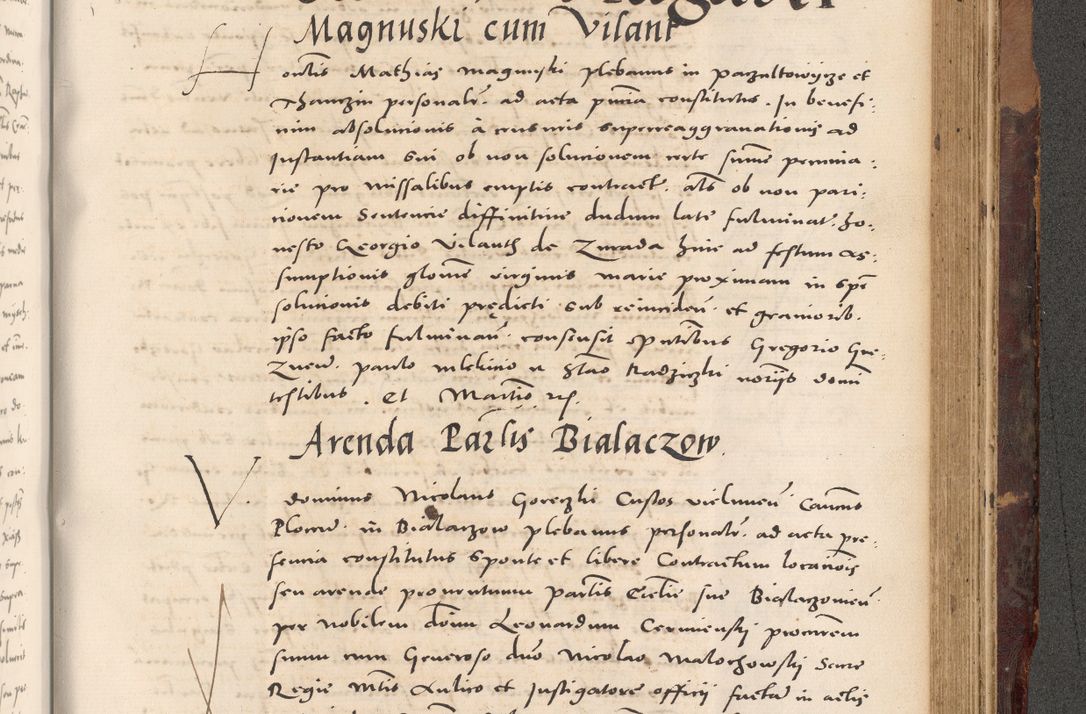 Zdjęcie nr 953 dla obiektu archiwalnego: Acta actorum causarum, sentenciarum tam diffinitivarum quam interloquutoriarum, decretorum, obligationum, quietationum et constitucionum procuratorum coram reverendo domino Bartholomeo Ganthkowski cancellario Gnesnensi, archidiacono et reverendissimi in Christo patris domini Andree Dei gratia episcopi Cracoviensis vicario in spiritualibus generali Cracoviensi ad annum Domini millesimum quingentesimum quingentesimum secundum, cuius indictio decima, pontificatus Julii pape tercii, annus tercius, foeliciter continuantur.