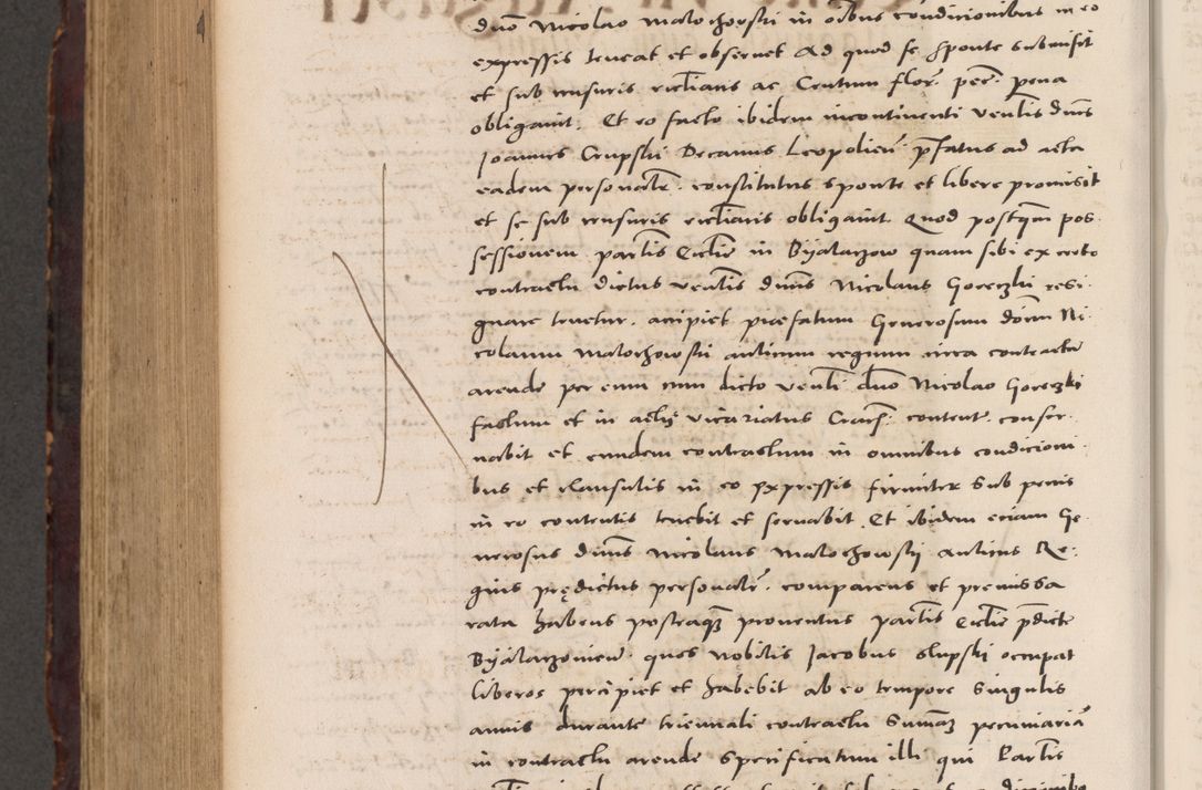 Zdjęcie nr 954 dla obiektu archiwalnego: Acta actorum causarum, sentenciarum tam diffinitivarum quam interloquutoriarum, decretorum, obligationum, quietationum et constitucionum procuratorum coram reverendo domino Bartholomeo Ganthkowski cancellario Gnesnensi, archidiacono et reverendissimi in Christo patris domini Andree Dei gratia episcopi Cracoviensis vicario in spiritualibus generali Cracoviensi ad annum Domini millesimum quingentesimum quingentesimum secundum, cuius indictio decima, pontificatus Julii pape tercii, annus tercius, foeliciter continuantur.