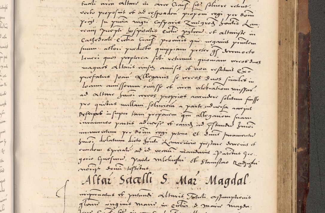 Zdjęcie nr 955 dla obiektu archiwalnego: Acta actorum causarum, sentenciarum tam diffinitivarum quam interloquutoriarum, decretorum, obligationum, quietationum et constitucionum procuratorum coram reverendo domino Bartholomeo Ganthkowski cancellario Gnesnensi, archidiacono et reverendissimi in Christo patris domini Andree Dei gratia episcopi Cracoviensis vicario in spiritualibus generali Cracoviensi ad annum Domini millesimum quingentesimum quingentesimum secundum, cuius indictio decima, pontificatus Julii pape tercii, annus tercius, foeliciter continuantur.