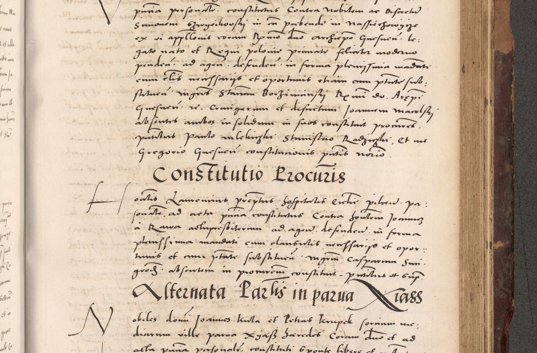 Zdjęcie nr 951 dla obiektu archiwalnego: Acta actorum causarum, sentenciarum tam diffinitivarum quam interloquutoriarum, decretorum, obligationum, quietationum et constitucionum procuratorum coram reverendo domino Bartholomeo Ganthkowski cancellario Gnesnensi, archidiacono et reverendissimi in Christo patris domini Andree Dei gratia episcopi Cracoviensis vicario in spiritualibus generali Cracoviensi ad annum Domini millesimum quingentesimum quingentesimum secundum, cuius indictio decima, pontificatus Julii pape tercii, annus tercius, foeliciter continuantur.