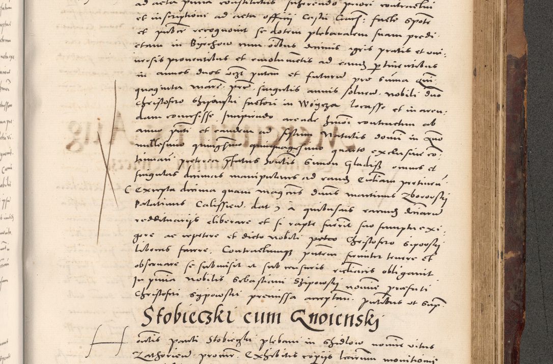 Zdjęcie nr 957 dla obiektu archiwalnego: Acta actorum causarum, sentenciarum tam diffinitivarum quam interloquutoriarum, decretorum, obligationum, quietationum et constitucionum procuratorum coram reverendo domino Bartholomeo Ganthkowski cancellario Gnesnensi, archidiacono et reverendissimi in Christo patris domini Andree Dei gratia episcopi Cracoviensis vicario in spiritualibus generali Cracoviensi ad annum Domini millesimum quingentesimum quingentesimum secundum, cuius indictio decima, pontificatus Julii pape tercii, annus tercius, foeliciter continuantur.