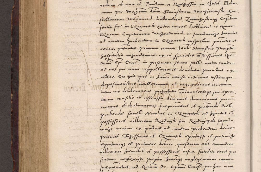 Zdjęcie nr 946 dla obiektu archiwalnego: Acta actorum causarum, sentenciarum tam diffinitivarum quam interloquutoriarum, decretorum, obligationum, quietationum et constitucionum procuratorum coram reverendo domino Bartholomeo Ganthkowski cancellario Gnesnensi, archidiacono et reverendissimi in Christo patris domini Andree Dei gratia episcopi Cracoviensis vicario in spiritualibus generali Cracoviensi ad annum Domini millesimum quingentesimum quingentesimum secundum, cuius indictio decima, pontificatus Julii pape tercii, annus tercius, foeliciter continuantur.