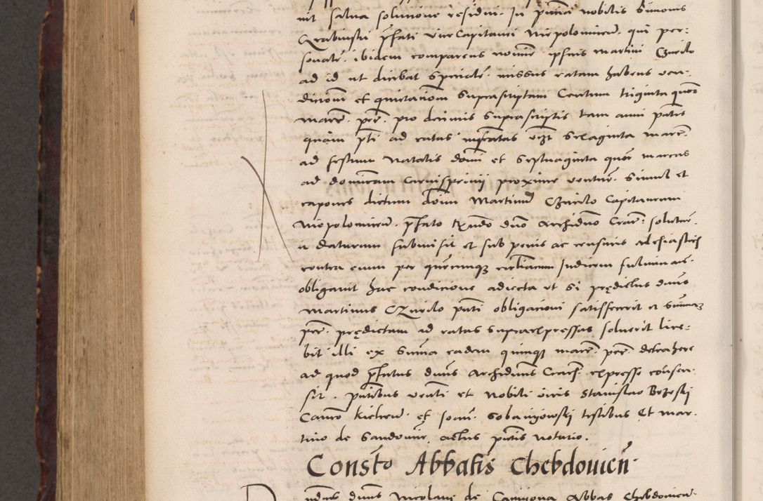 Zdjęcie nr 940 dla obiektu archiwalnego: Acta actorum causarum, sentenciarum tam diffinitivarum quam interloquutoriarum, decretorum, obligationum, quietationum et constitucionum procuratorum coram reverendo domino Bartholomeo Ganthkowski cancellario Gnesnensi, archidiacono et reverendissimi in Christo patris domini Andree Dei gratia episcopi Cracoviensis vicario in spiritualibus generali Cracoviensi ad annum Domini millesimum quingentesimum quingentesimum secundum, cuius indictio decima, pontificatus Julii pape tercii, annus tercius, foeliciter continuantur.