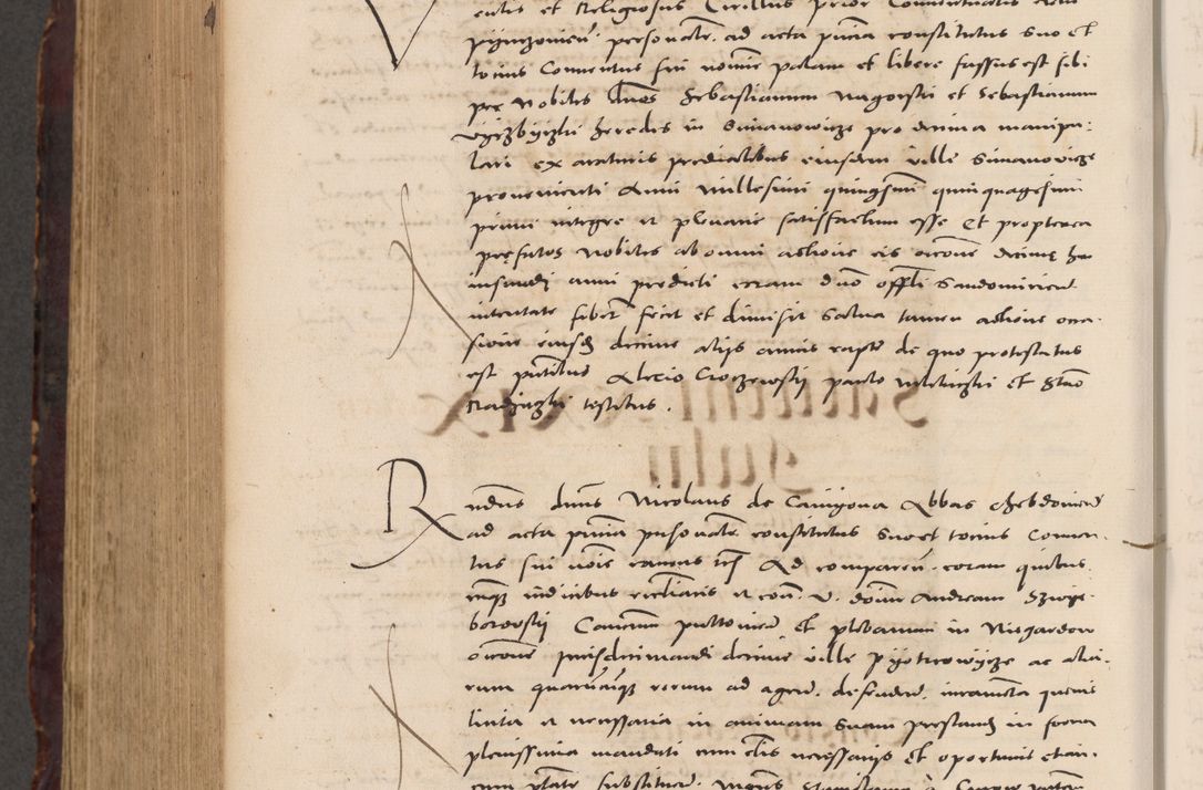 Zdjęcie nr 934 dla obiektu archiwalnego: Acta actorum causarum, sentenciarum tam diffinitivarum quam interloquutoriarum, decretorum, obligationum, quietationum et constitucionum procuratorum coram reverendo domino Bartholomeo Ganthkowski cancellario Gnesnensi, archidiacono et reverendissimi in Christo patris domini Andree Dei gratia episcopi Cracoviensis vicario in spiritualibus generali Cracoviensi ad annum Domini millesimum quingentesimum quingentesimum secundum, cuius indictio decima, pontificatus Julii pape tercii, annus tercius, foeliciter continuantur.