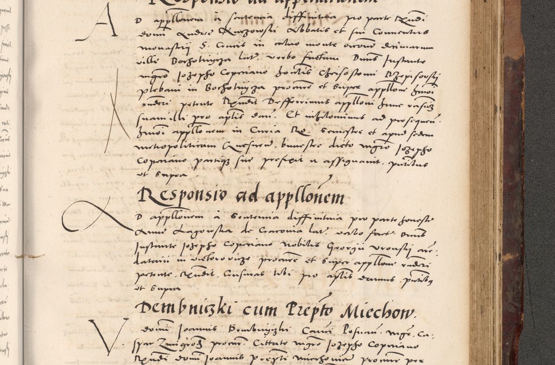 Zdjęcie nr 931 dla obiektu archiwalnego: Acta actorum causarum, sentenciarum tam diffinitivarum quam interloquutoriarum, decretorum, obligationum, quietationum et constitucionum procuratorum coram reverendo domino Bartholomeo Ganthkowski cancellario Gnesnensi, archidiacono et reverendissimi in Christo patris domini Andree Dei gratia episcopi Cracoviensis vicario in spiritualibus generali Cracoviensi ad annum Domini millesimum quingentesimum quingentesimum secundum, cuius indictio decima, pontificatus Julii pape tercii, annus tercius, foeliciter continuantur.