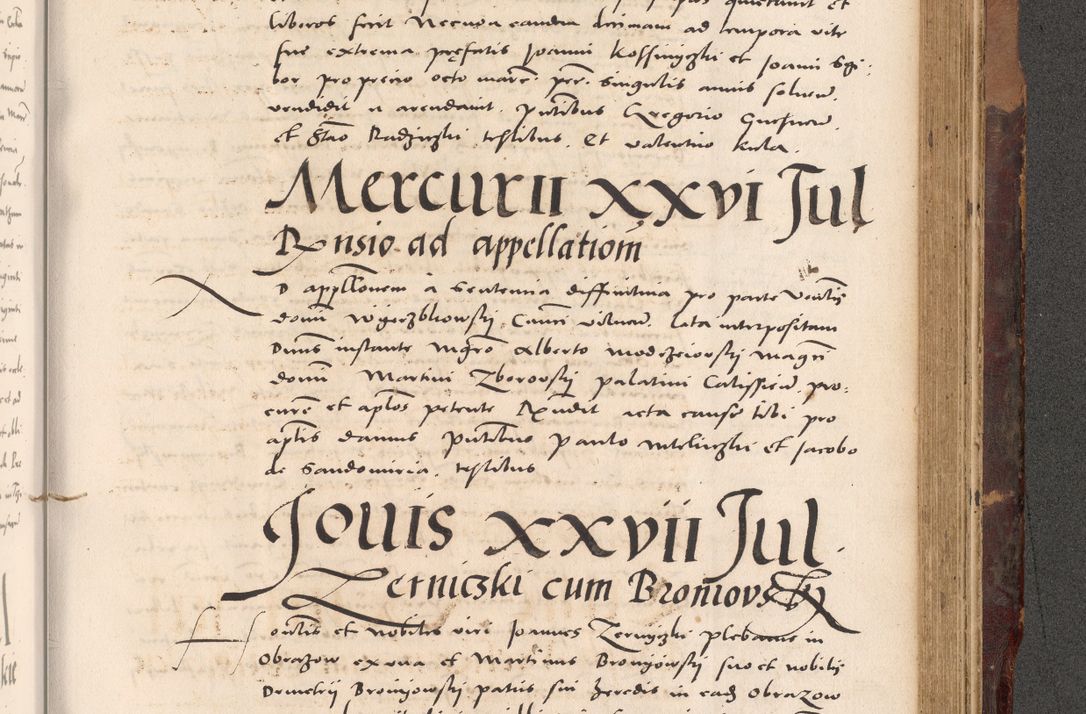 Zdjęcie nr 929 dla obiektu archiwalnego: Acta actorum causarum, sentenciarum tam diffinitivarum quam interloquutoriarum, decretorum, obligationum, quietationum et constitucionum procuratorum coram reverendo domino Bartholomeo Ganthkowski cancellario Gnesnensi, archidiacono et reverendissimi in Christo patris domini Andree Dei gratia episcopi Cracoviensis vicario in spiritualibus generali Cracoviensi ad annum Domini millesimum quingentesimum quingentesimum secundum, cuius indictio decima, pontificatus Julii pape tercii, annus tercius, foeliciter continuantur.