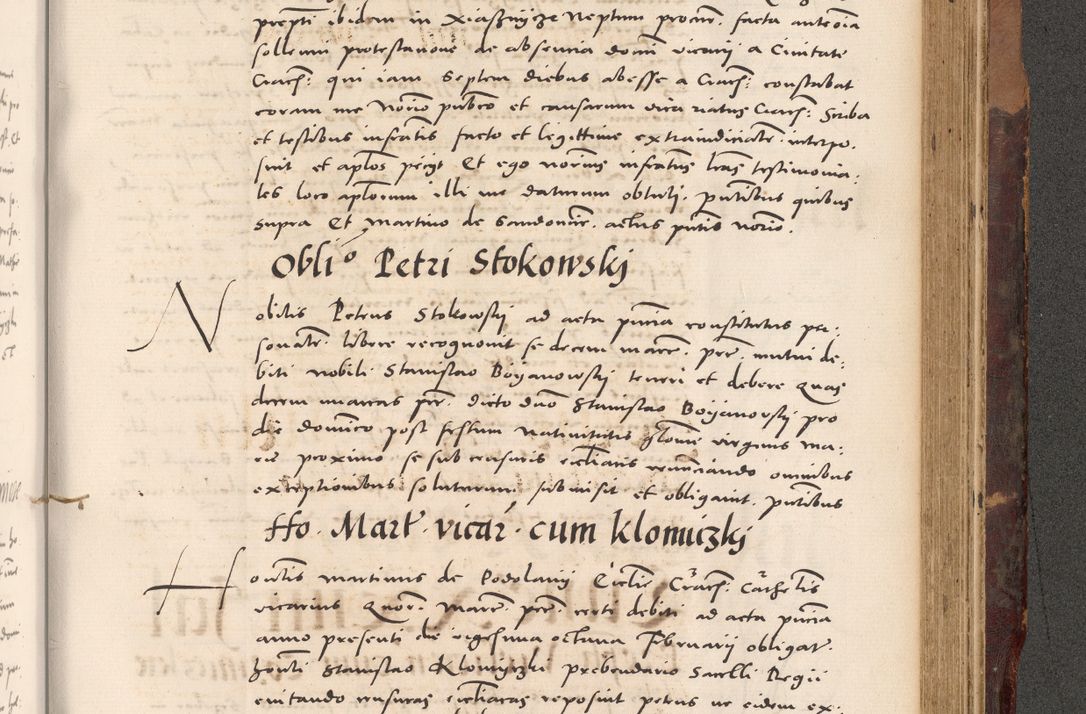 Zdjęcie nr 927 dla obiektu archiwalnego: Acta actorum causarum, sentenciarum tam diffinitivarum quam interloquutoriarum, decretorum, obligationum, quietationum et constitucionum procuratorum coram reverendo domino Bartholomeo Ganthkowski cancellario Gnesnensi, archidiacono et reverendissimi in Christo patris domini Andree Dei gratia episcopi Cracoviensis vicario in spiritualibus generali Cracoviensi ad annum Domini millesimum quingentesimum quingentesimum secundum, cuius indictio decima, pontificatus Julii pape tercii, annus tercius, foeliciter continuantur.