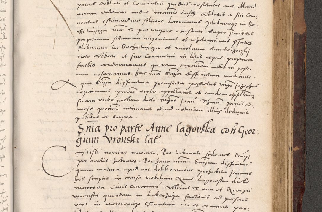 Zdjęcie nr 919 dla obiektu archiwalnego: Acta actorum causarum, sentenciarum tam diffinitivarum quam interloquutoriarum, decretorum, obligationum, quietationum et constitucionum procuratorum coram reverendo domino Bartholomeo Ganthkowski cancellario Gnesnensi, archidiacono et reverendissimi in Christo patris domini Andree Dei gratia episcopi Cracoviensis vicario in spiritualibus generali Cracoviensi ad annum Domini millesimum quingentesimum quingentesimum secundum, cuius indictio decima, pontificatus Julii pape tercii, annus tercius, foeliciter continuantur.
