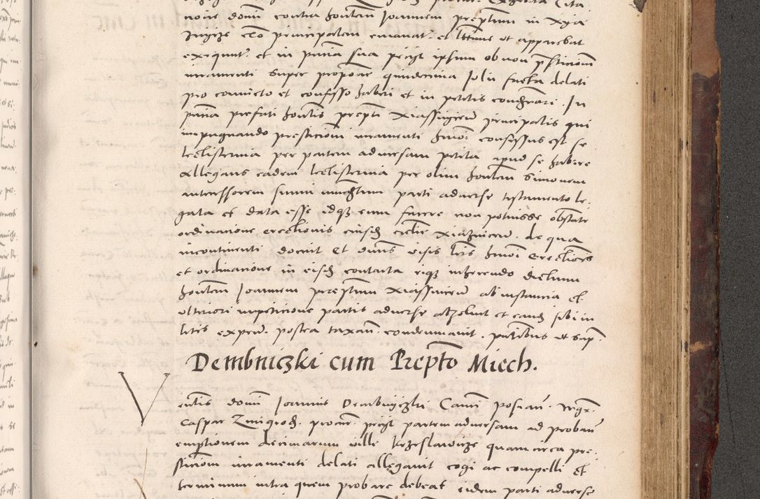 Zdjęcie nr 913 dla obiektu archiwalnego: Acta actorum causarum, sentenciarum tam diffinitivarum quam interloquutoriarum, decretorum, obligationum, quietationum et constitucionum procuratorum coram reverendo domino Bartholomeo Ganthkowski cancellario Gnesnensi, archidiacono et reverendissimi in Christo patris domini Andree Dei gratia episcopi Cracoviensis vicario in spiritualibus generali Cracoviensi ad annum Domini millesimum quingentesimum quingentesimum secundum, cuius indictio decima, pontificatus Julii pape tercii, annus tercius, foeliciter continuantur.