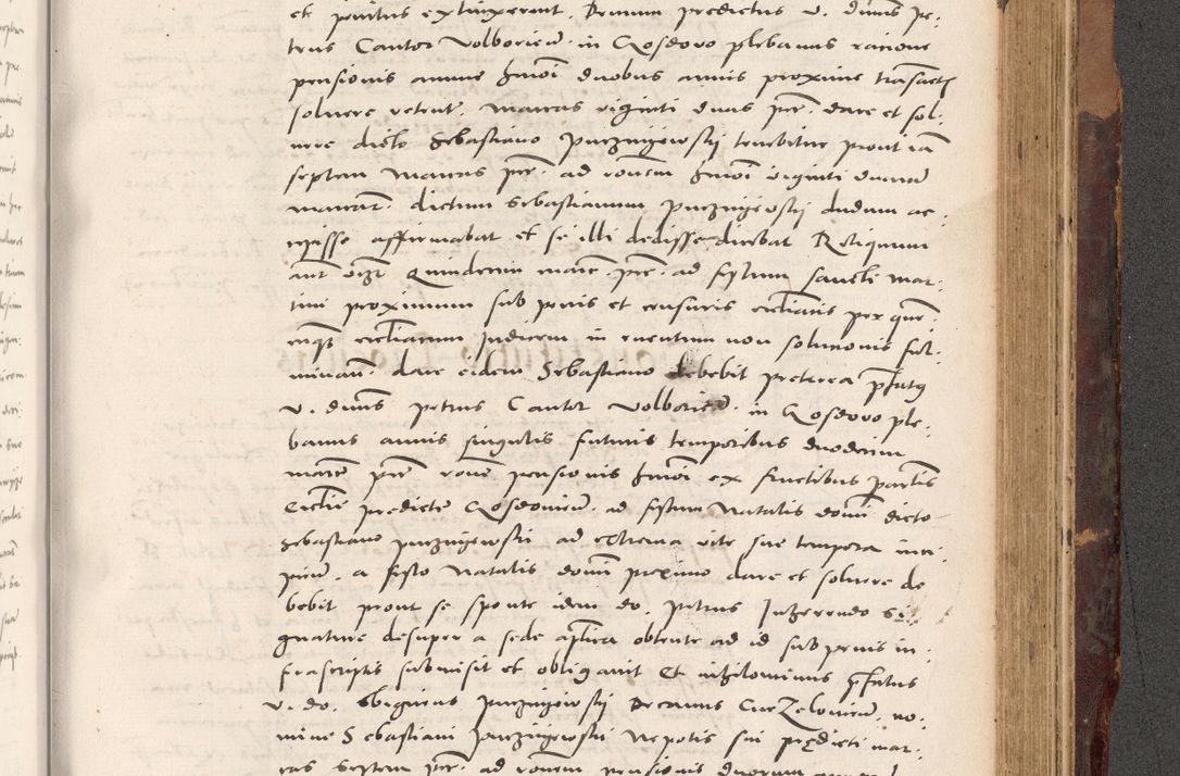 Zdjęcie nr 903 dla obiektu archiwalnego: Acta actorum causarum, sentenciarum tam diffinitivarum quam interloquutoriarum, decretorum, obligationum, quietationum et constitucionum procuratorum coram reverendo domino Bartholomeo Ganthkowski cancellario Gnesnensi, archidiacono et reverendissimi in Christo patris domini Andree Dei gratia episcopi Cracoviensis vicario in spiritualibus generali Cracoviensi ad annum Domini millesimum quingentesimum quingentesimum secundum, cuius indictio decima, pontificatus Julii pape tercii, annus tercius, foeliciter continuantur.