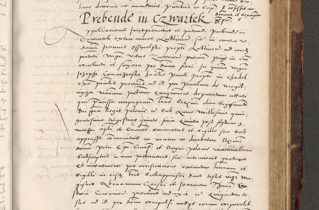 Zdjęcie nr 901 dla obiektu archiwalnego: Acta actorum causarum, sentenciarum tam diffinitivarum quam interloquutoriarum, decretorum, obligationum, quietationum et constitucionum procuratorum coram reverendo domino Bartholomeo Ganthkowski cancellario Gnesnensi, archidiacono et reverendissimi in Christo patris domini Andree Dei gratia episcopi Cracoviensis vicario in spiritualibus generali Cracoviensi ad annum Domini millesimum quingentesimum quingentesimum secundum, cuius indictio decima, pontificatus Julii pape tercii, annus tercius, foeliciter continuantur.