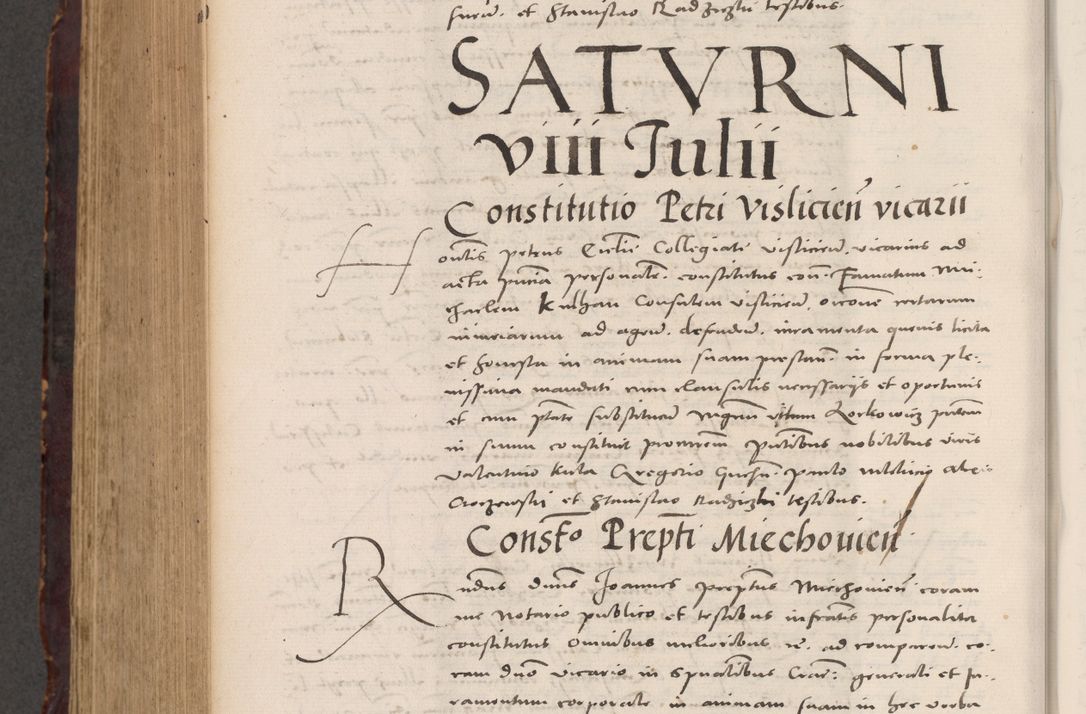 Zdjęcie nr 898 dla obiektu archiwalnego: Acta actorum causarum, sentenciarum tam diffinitivarum quam interloquutoriarum, decretorum, obligationum, quietationum et constitucionum procuratorum coram reverendo domino Bartholomeo Ganthkowski cancellario Gnesnensi, archidiacono et reverendissimi in Christo patris domini Andree Dei gratia episcopi Cracoviensis vicario in spiritualibus generali Cracoviensi ad annum Domini millesimum quingentesimum quingentesimum secundum, cuius indictio decima, pontificatus Julii pape tercii, annus tercius, foeliciter continuantur.