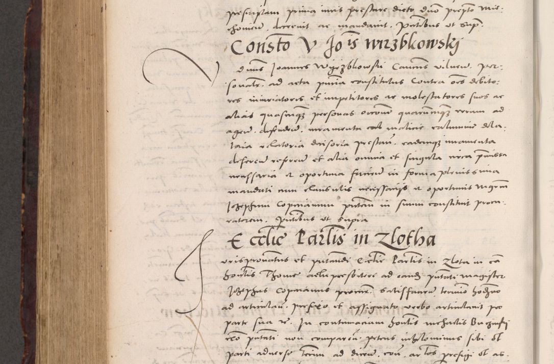 Zdjęcie nr 896 dla obiektu archiwalnego: Acta actorum causarum, sentenciarum tam diffinitivarum quam interloquutoriarum, decretorum, obligationum, quietationum et constitucionum procuratorum coram reverendo domino Bartholomeo Ganthkowski cancellario Gnesnensi, archidiacono et reverendissimi in Christo patris domini Andree Dei gratia episcopi Cracoviensis vicario in spiritualibus generali Cracoviensi ad annum Domini millesimum quingentesimum quingentesimum secundum, cuius indictio decima, pontificatus Julii pape tercii, annus tercius, foeliciter continuantur.